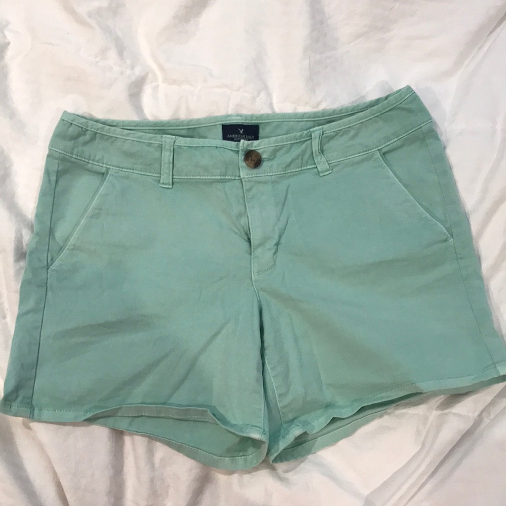 American Eagle Mint Shorts